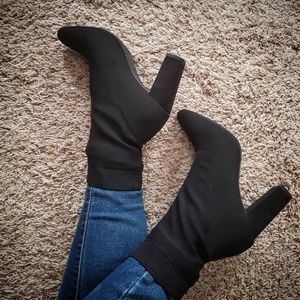 SIMPLY VERA Vancouver Black SOCK BOOT